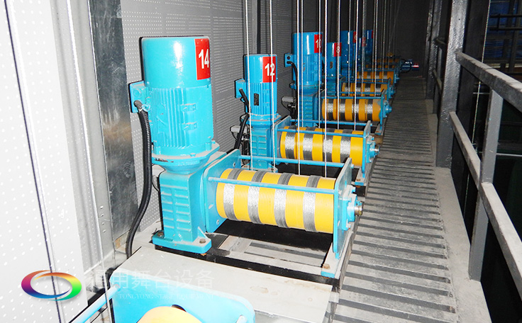 舞臺大幕舞臺阻燃幕布www.tdlw.cn 、二、三道幕等分割表演區(qū)域，移換場景不間斷