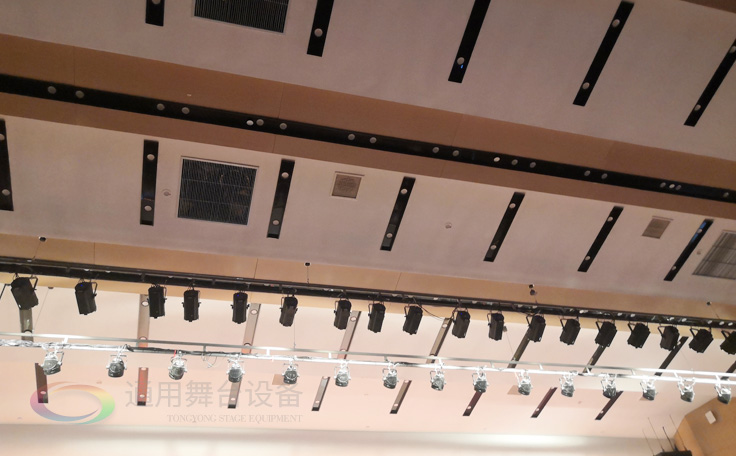南京某國企禮堂舞臺系統分項工程通過質量驗收 涉及舞臺吊桿、舞臺燈光等項目 現已投入使用