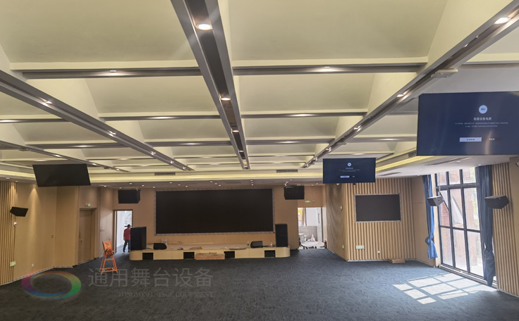 科技賦能，匠心筑造 通用舞臺承建南京某學院報告廳即將圓滿交付，打造現(xiàn)代化多功能學術殿堂